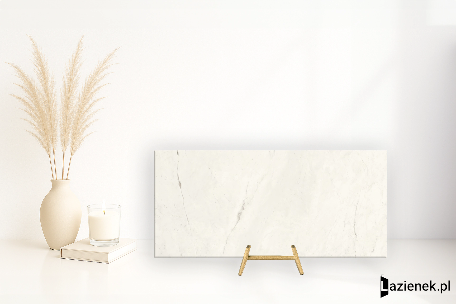 Cotto D'este Vanity Bianco Luce opalizujący mat 120x278 cm gr. 7 mm - płytka rektyfikowana / EK6VA01
